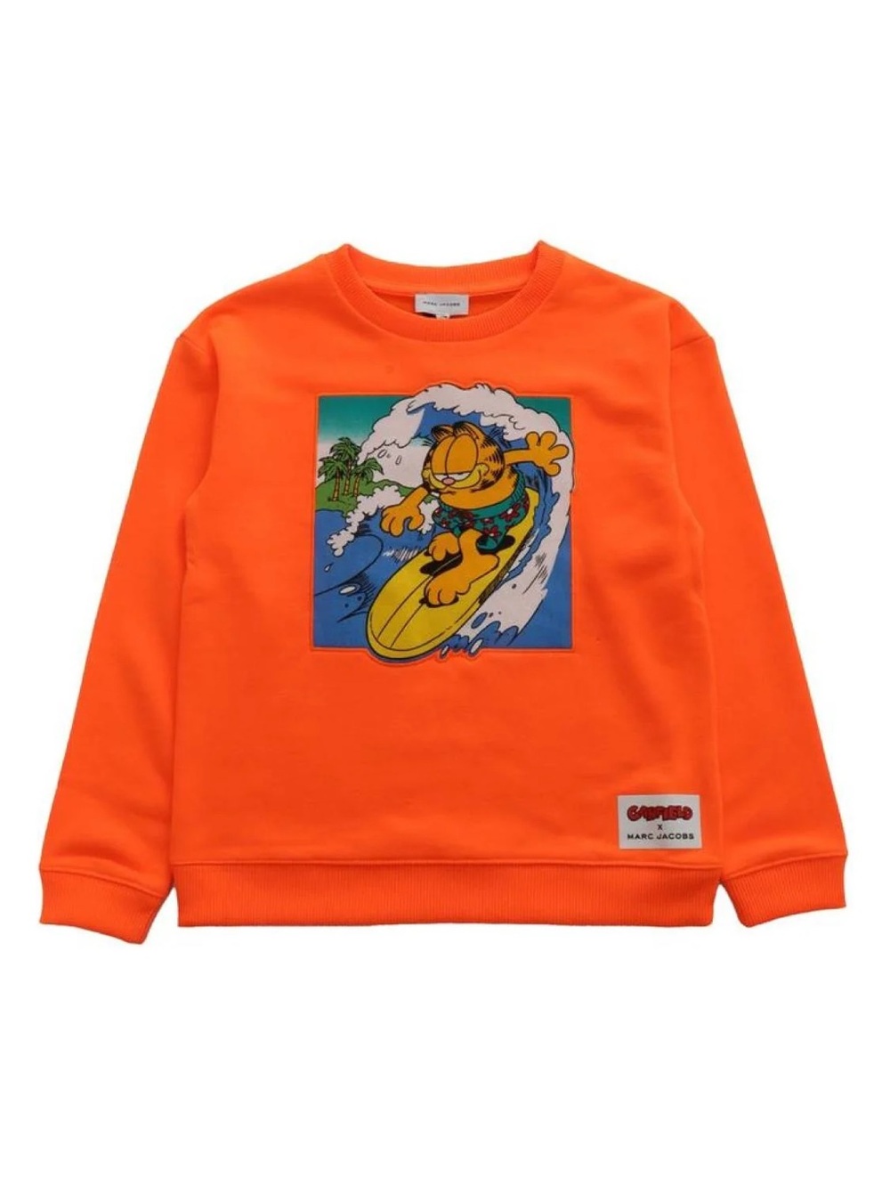 Marc Jacobs X Garfield Kids Orange Garfield Surf Sweatshirt